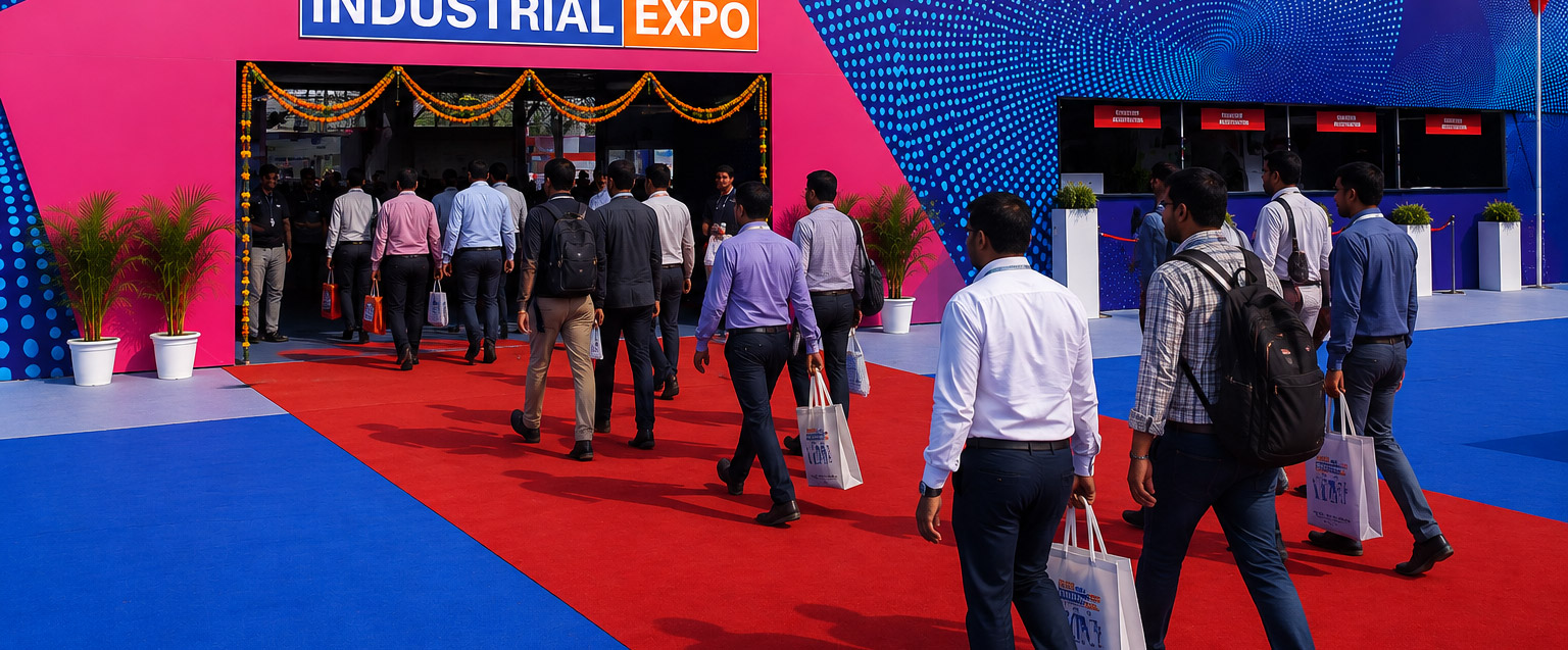KIE industrial exhibition and machinery display